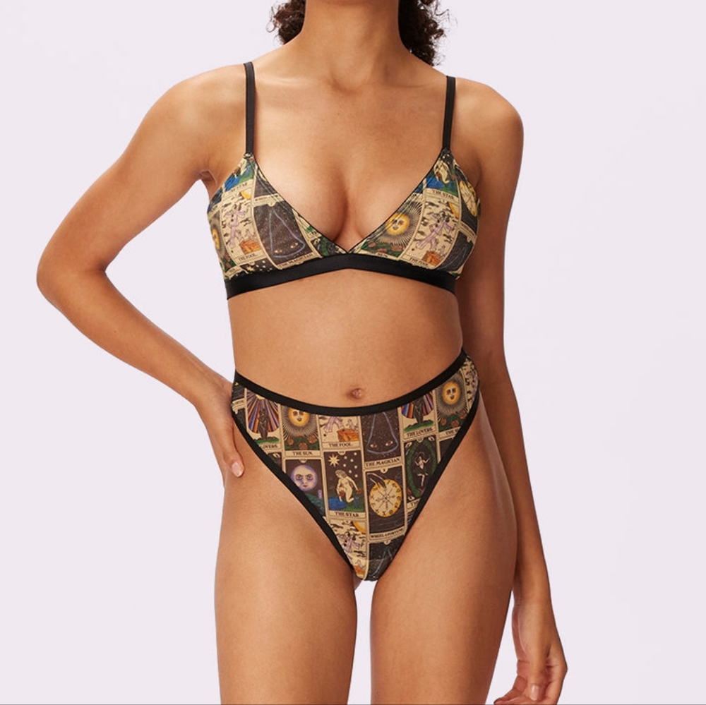 ISO!! Parade Tarot Card and Astrology Bralette Set